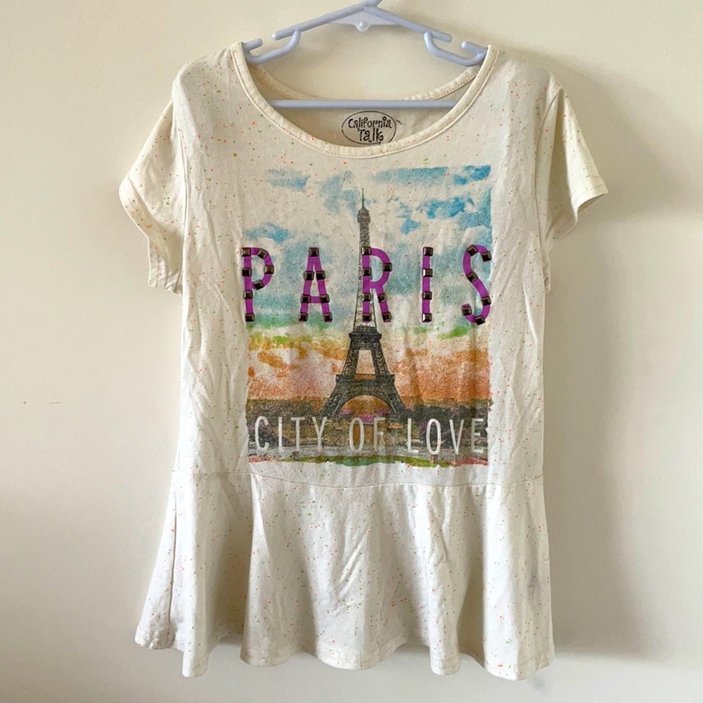 California Talk Girls’ Paris Tee